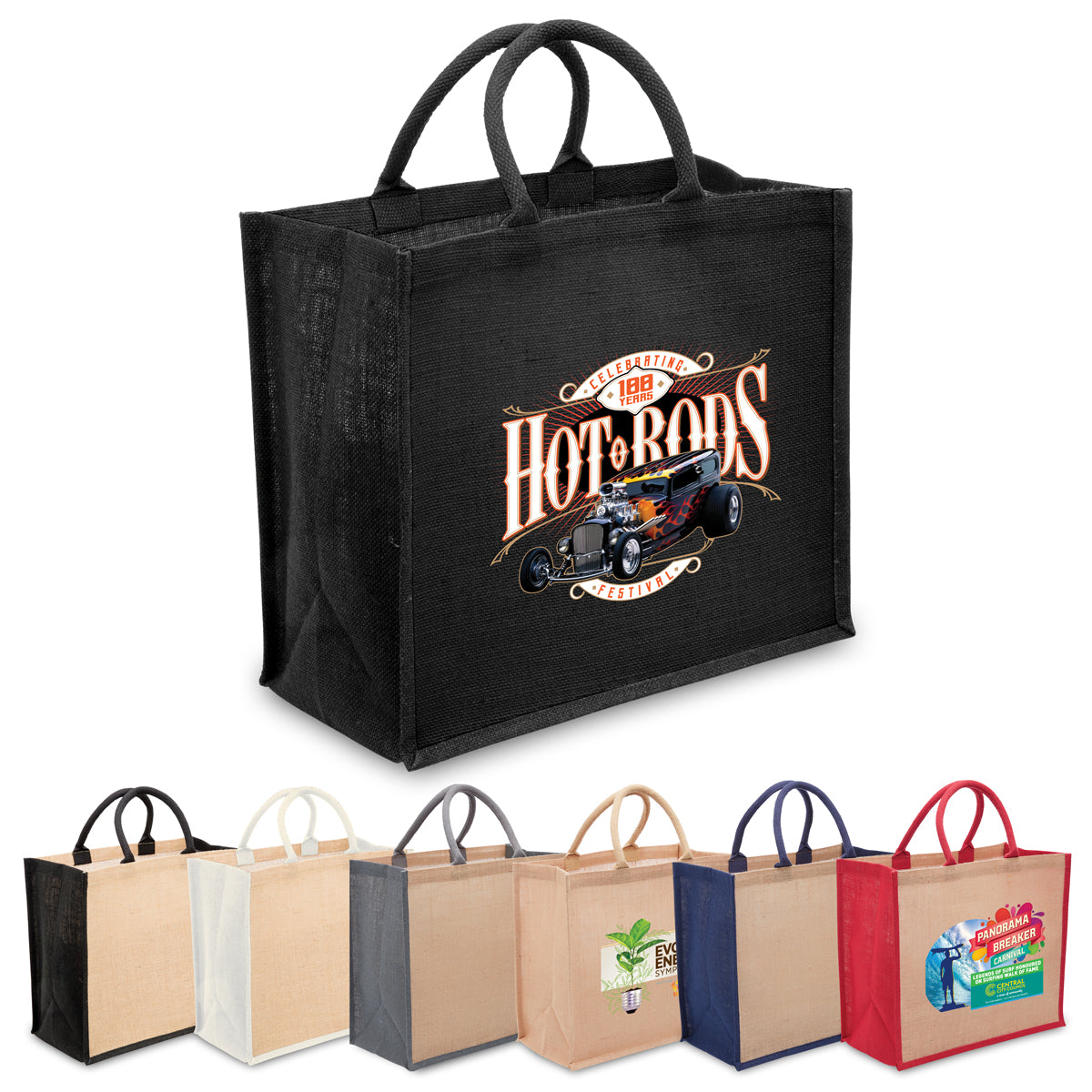 1184 Eco Jute Tote with wide gusset | 28 LTR CAPACITY