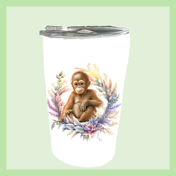 Junior Drink Cup Floral Wreath | JUNGLE COLLECTION
