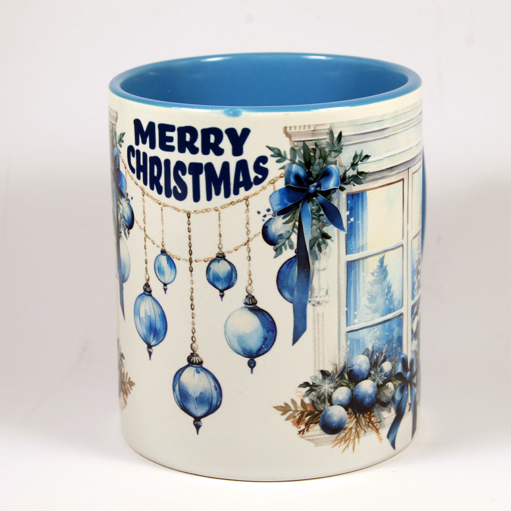 CHRISTMAS MUG - BLUE CHRISTMAS