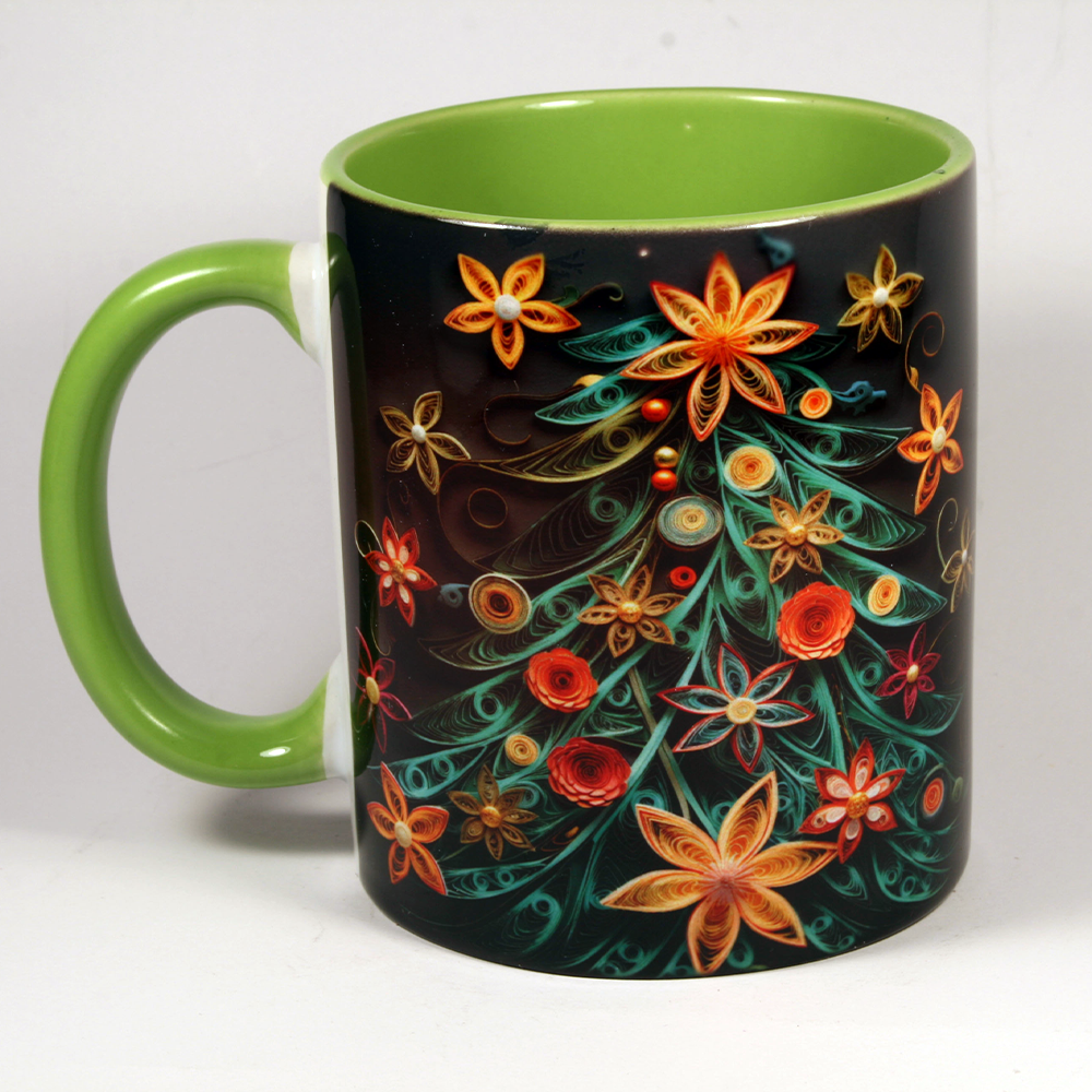 CHRISTMAS MUG - 3D CHRISTMAS TREE 2