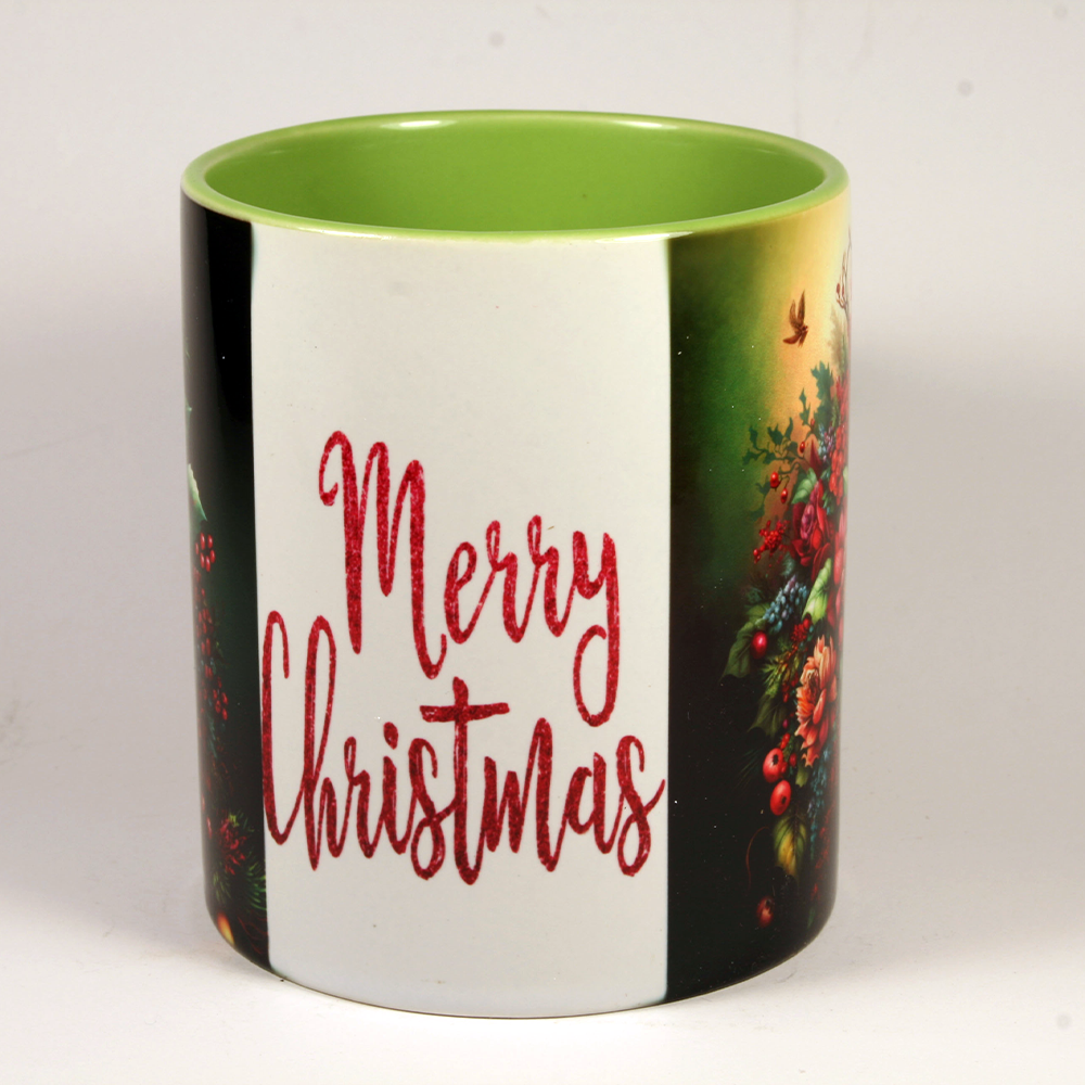 CHRISTMAS MUG - CHRISTMAS FLORAL