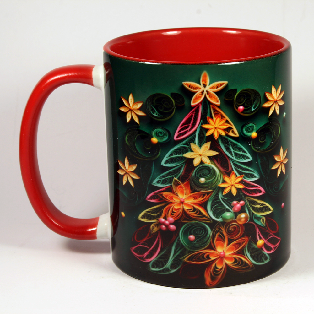 CHRISTMAS MUG - 3D CHRISTMAS TREE 4