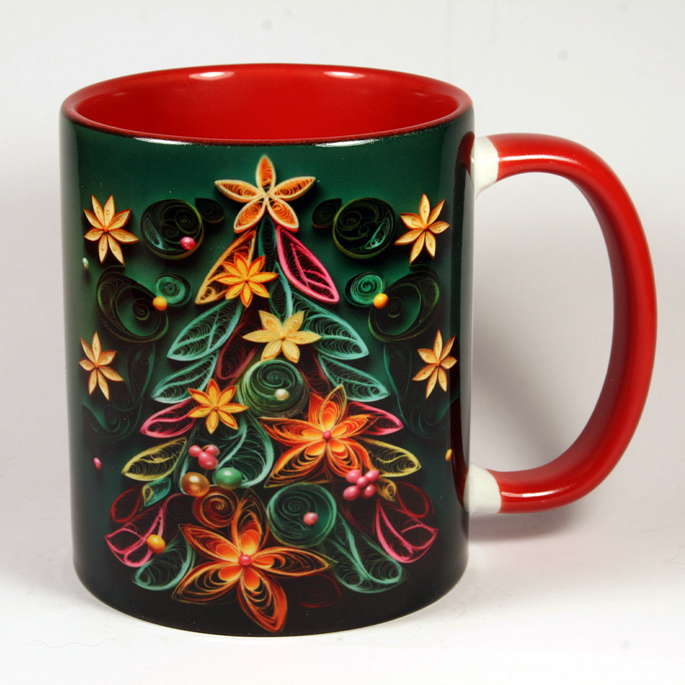 CHRISTMAS MUG - 3D CHRISTMAS TREE 4