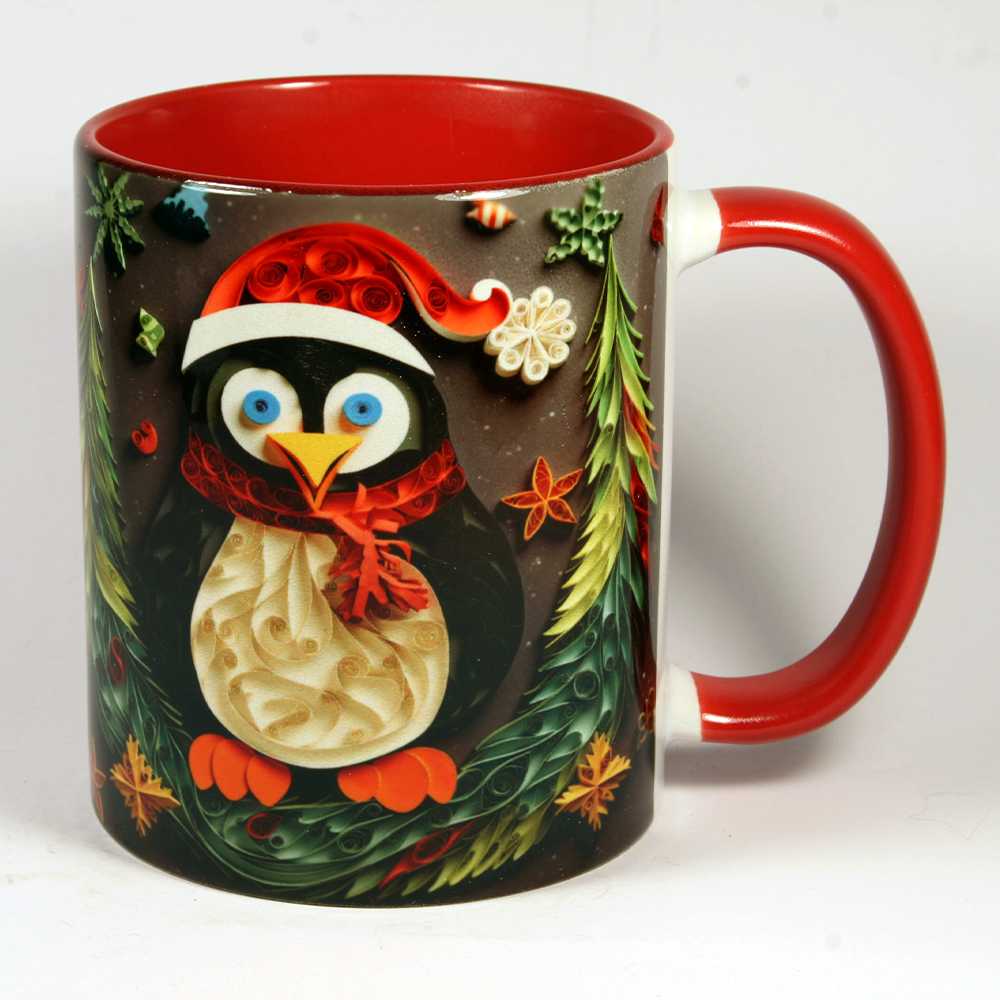 CHRISTMAS MUG - 3D PENGUIN 5
