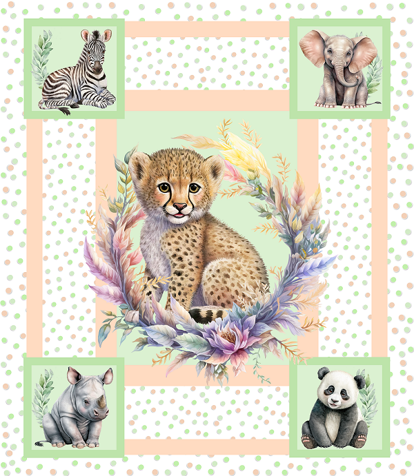 LIMITED EDITION - JUNGLE BUNDLE 3 pce - CHEETAH