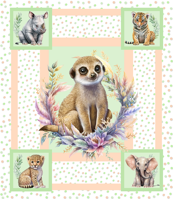 LIMITED EDITION - JUNGLE BUNDLE 3 pce - MEERKAT