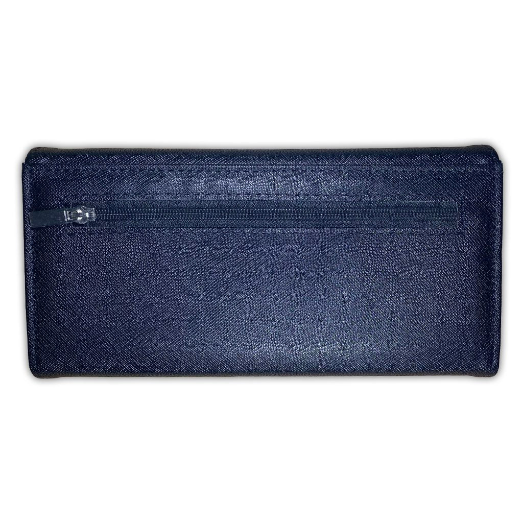 LADIES PURSE/WALLET NAVY - Royal Blue & Gold 4