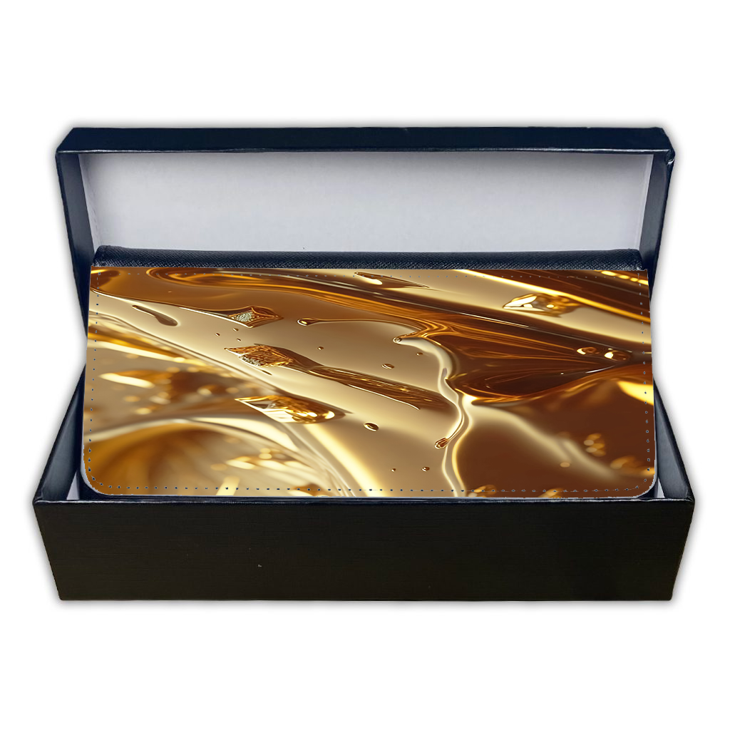 LADIES PURSE/WALLET BLACK - GOLD MARBLE - 3 Design Options