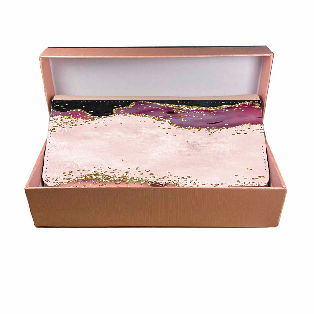 LADIES PURSE/WALLET PINK - Pink & Glitter - 6 Design Options