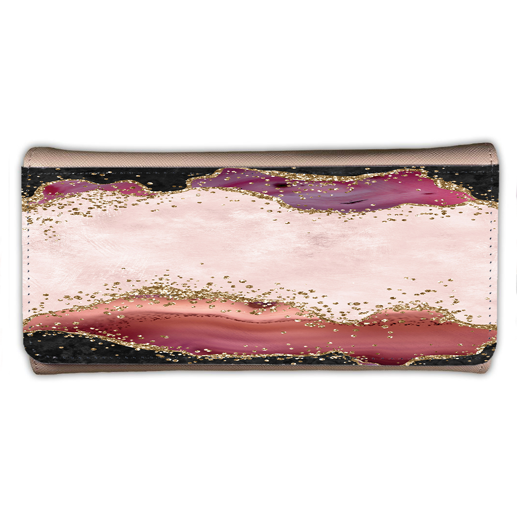LADIES PURSE/WALLET PINK - Pink & Glitter - 6 Design Options