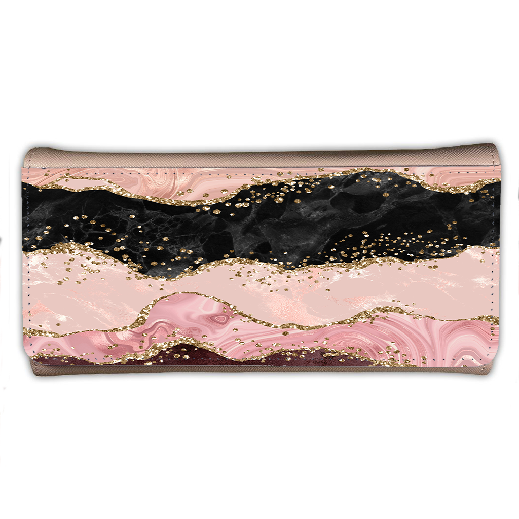 LADIES PURSE/WALLET PINK - Pink & Glitter - 6 Design Options