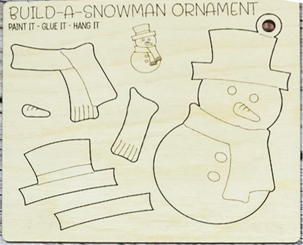 Build a Snowman Ornament | DIY KIDS