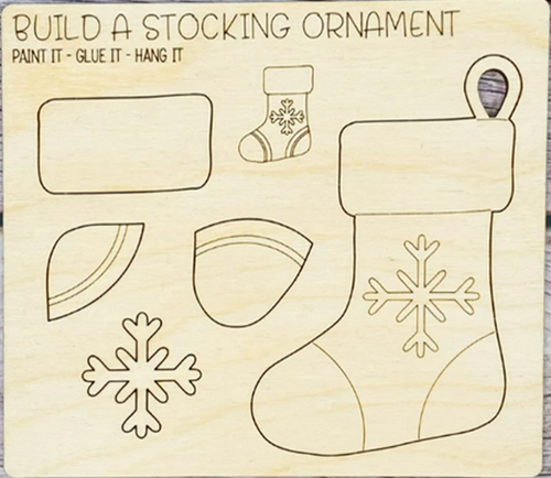 Build a Stocking Ornament | DIY KIDS