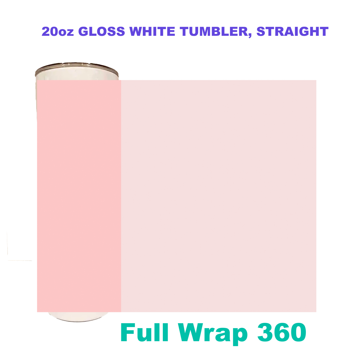 CUSTOMIZE IT - TUMBLER Skinny 20oz - GLITTER or GLOSS