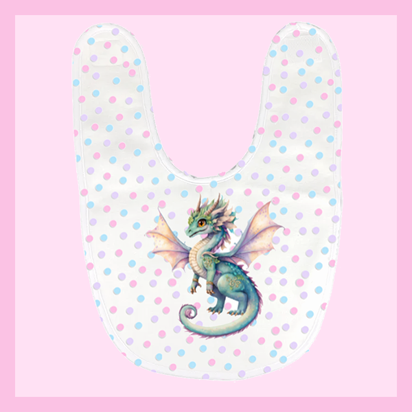 PLUSH BIBS | FAIRY DRAGONS