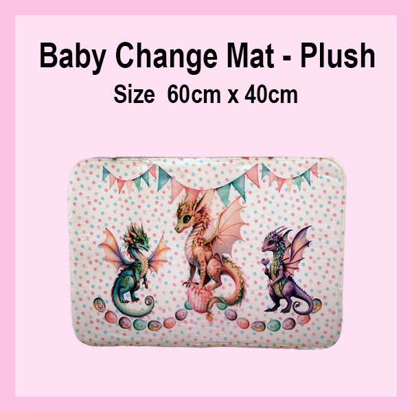 Plush Mat 60x40cm | FAIRY DRAGON