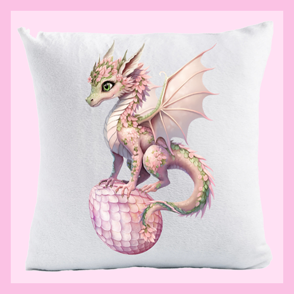 CUSHION COVER - PU LEATHER | FAIRY DRAGON COLLECTION