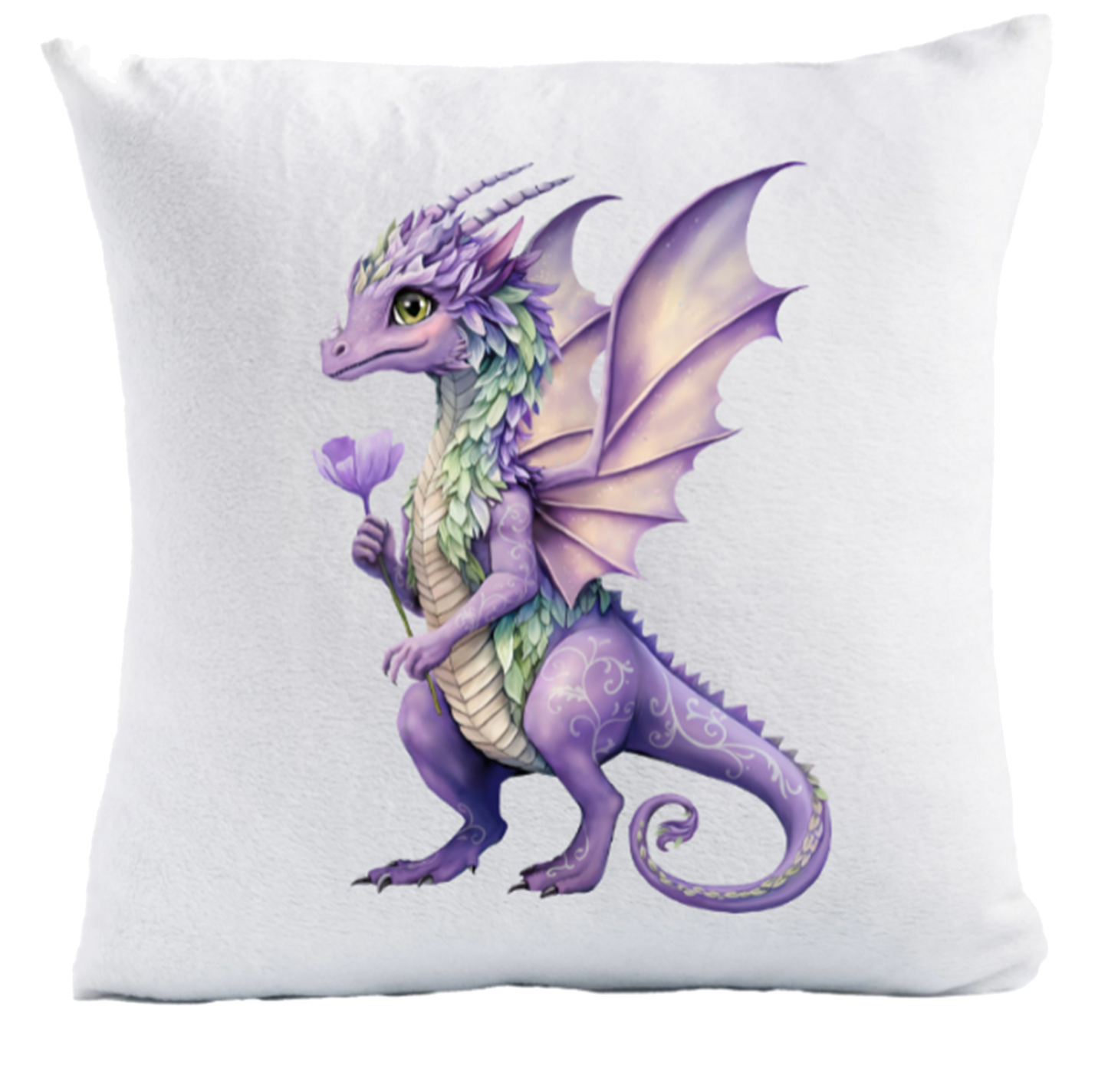CUSHION COVER - PU LEATHER | FAIRY DRAGON COLLECTION