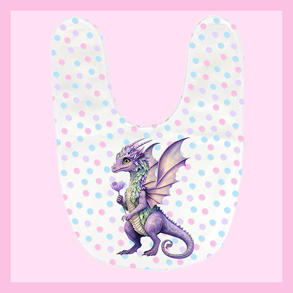 PLUSH BIBS | FAIRY DRAGONS