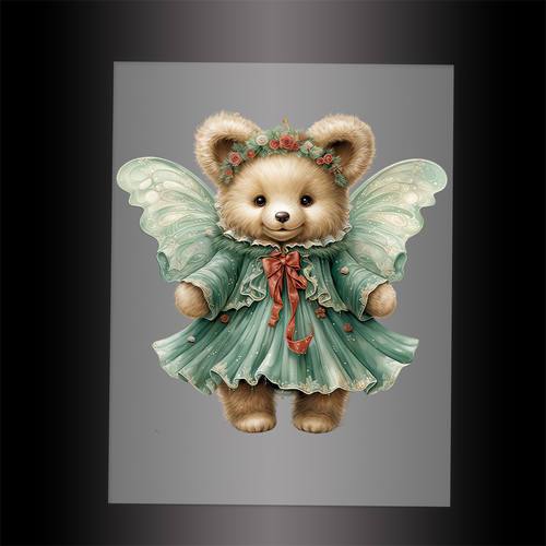 (DTF-FY082) BEARY FAIRY - Garment Transfer