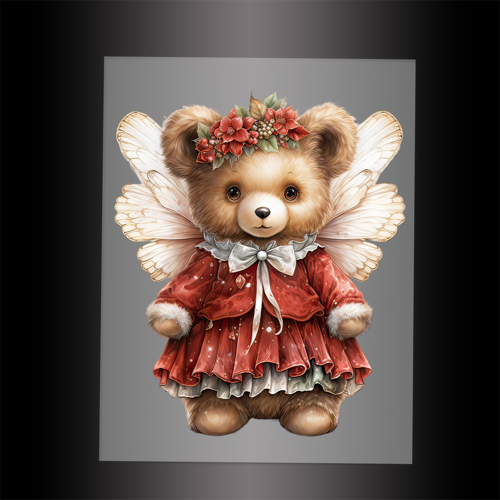(DTF-FY083) BEARY FAIRY - Garment Transfer
