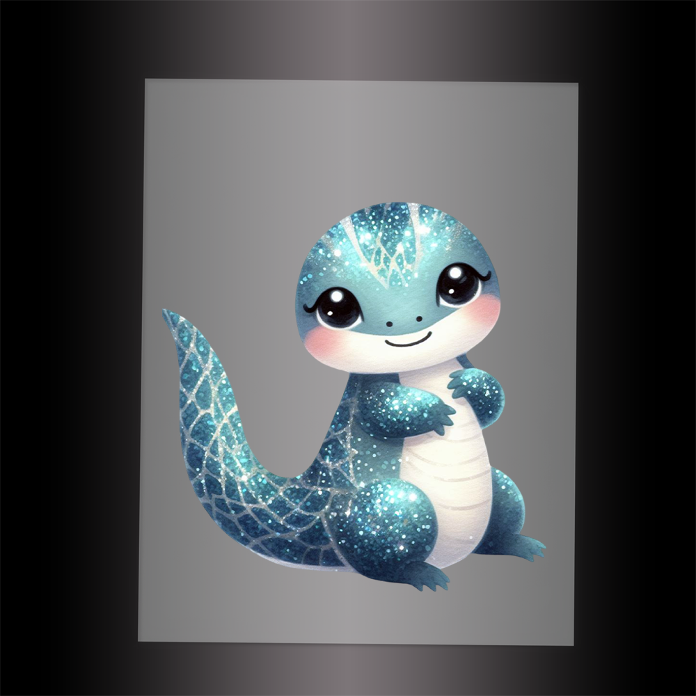 (DTF-GLIT1230) GLITTER KOMODO - Garment Transfer
