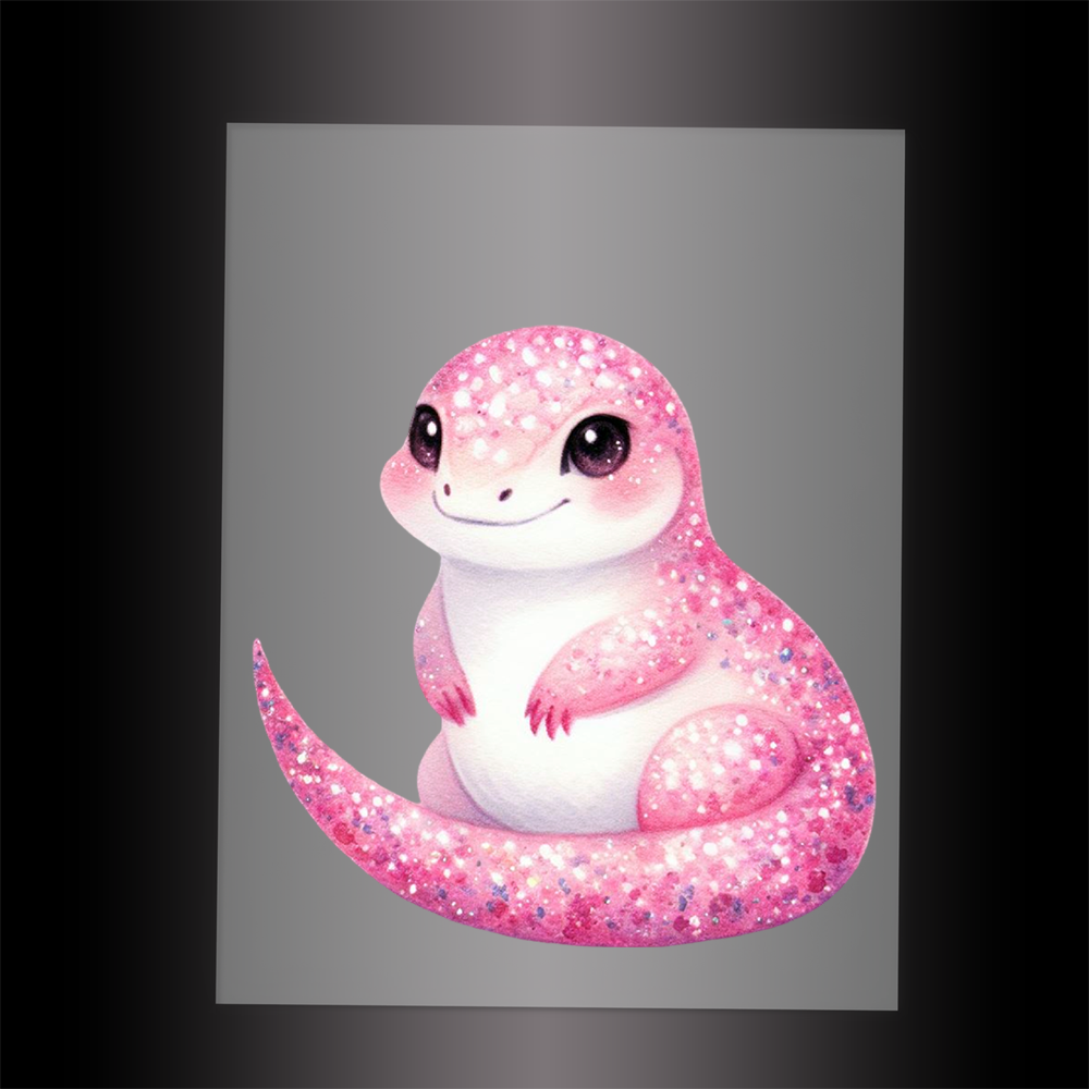 (DTF-GLIT1241) GLITTER KOMODO - Garment Transfer