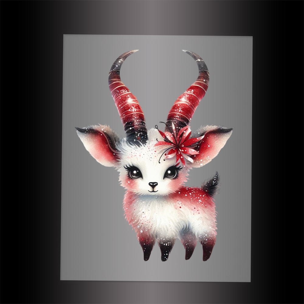 (DTF-GLIT970) GLITTER ORYX - Garment Transfer