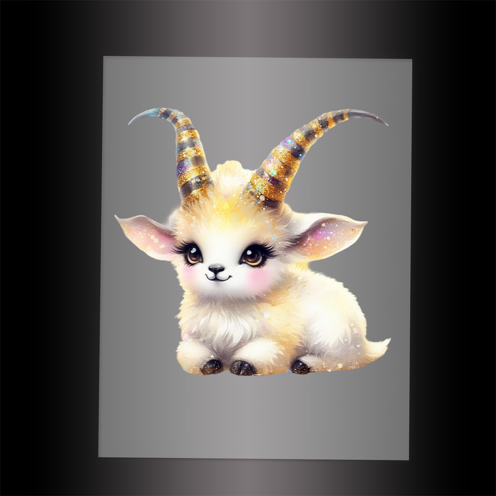 (DTF-GLIT980) GLITTER ORYX - Garment Transfer