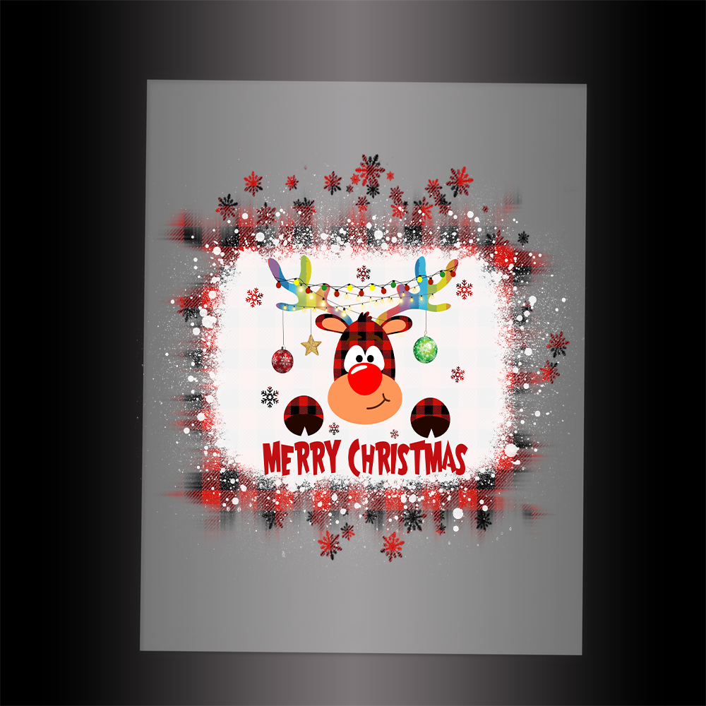 (DTF-X5353) MERRY CHRISTMAS - Garment Transfer