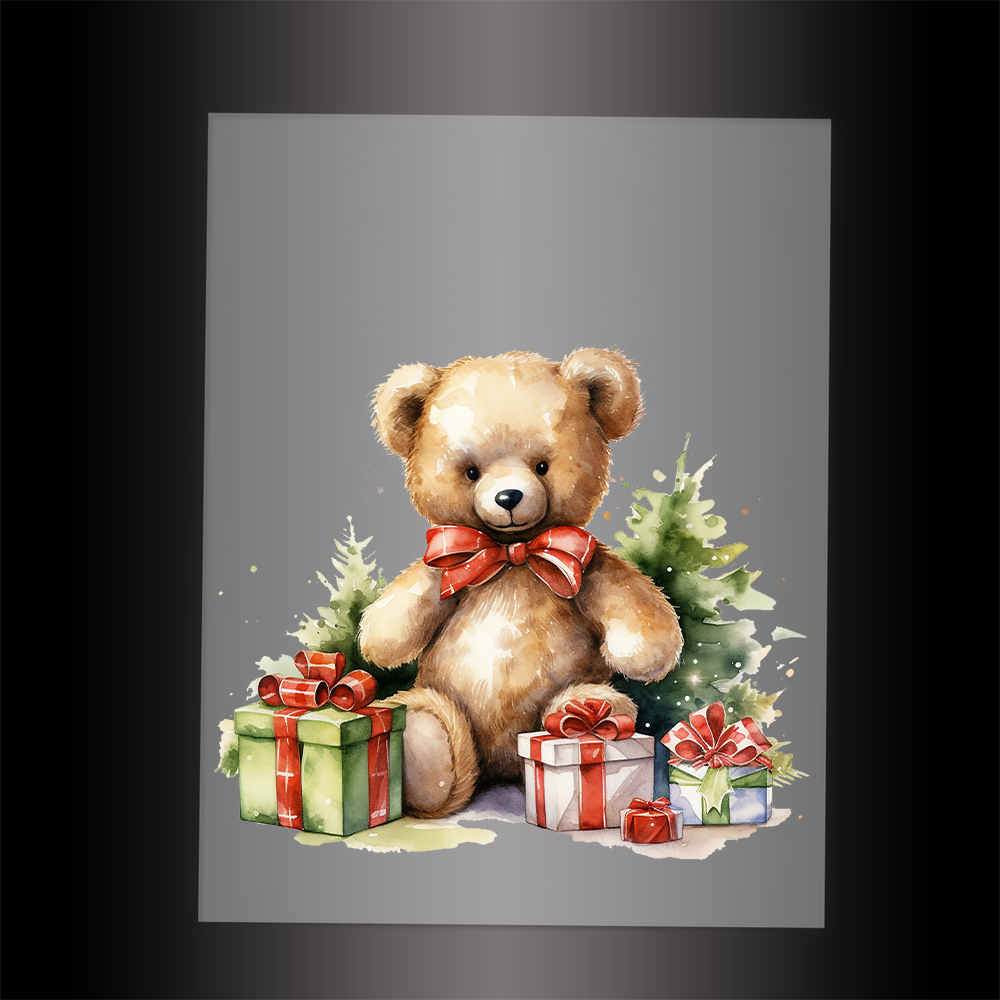 (DTF-XA044) BEARY CHRISTMAS - Garment Transfer