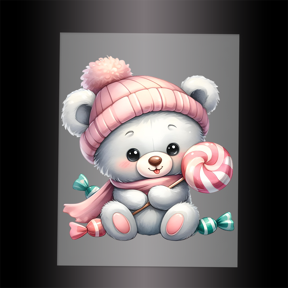 (DTF-XA094) BEARY CHRISTMAS - Garment Transfer