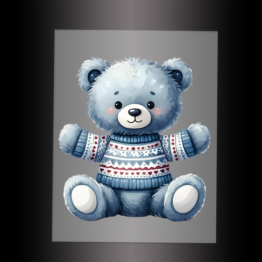 (DTF-XA150) BEARY CHRISTMAS - Garment Transfer