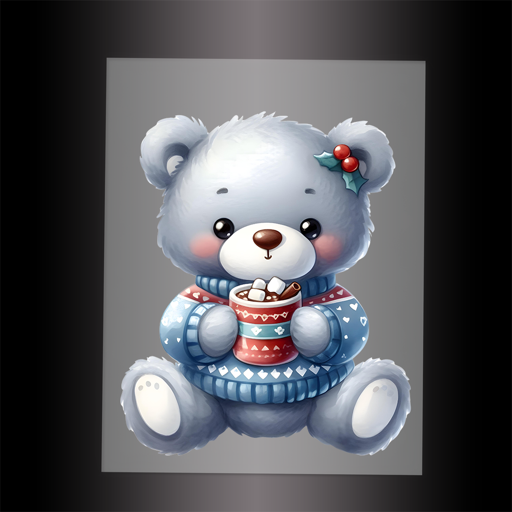 (DTF-XA151) BEARY CHRISTMAS - Garment Transfer
