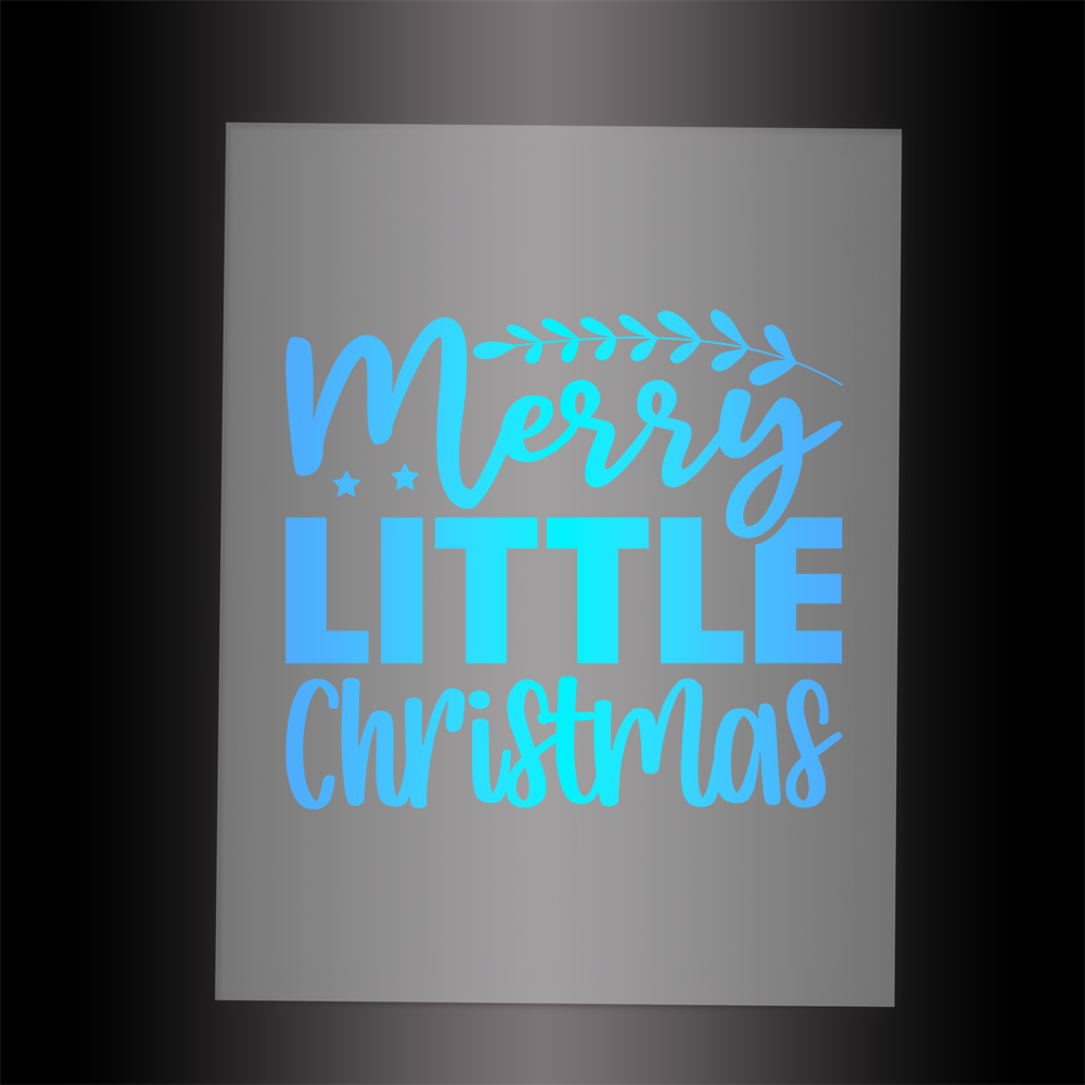 (DTF-XB036) MERRY LITTLE CHRISTMAS - Garment Transfer