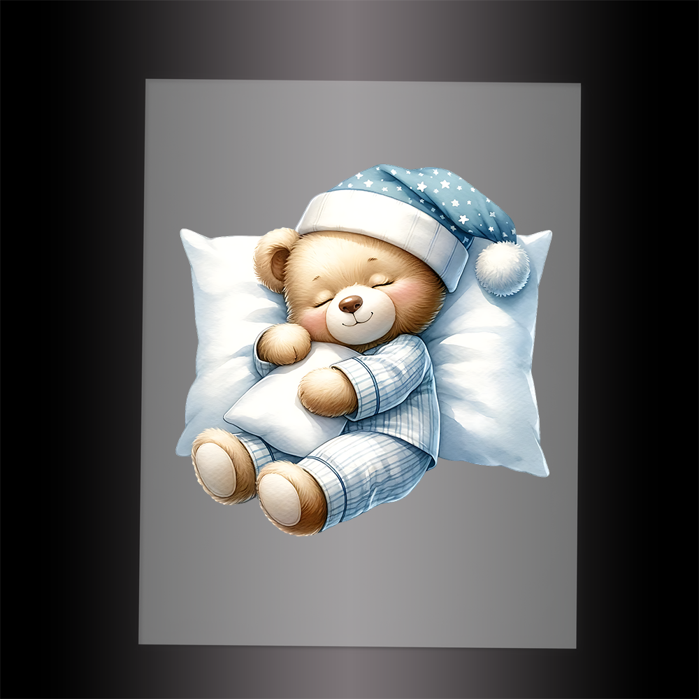 (DTF-1257) BABY TEDDY BEAR 5 - Garment Transfer