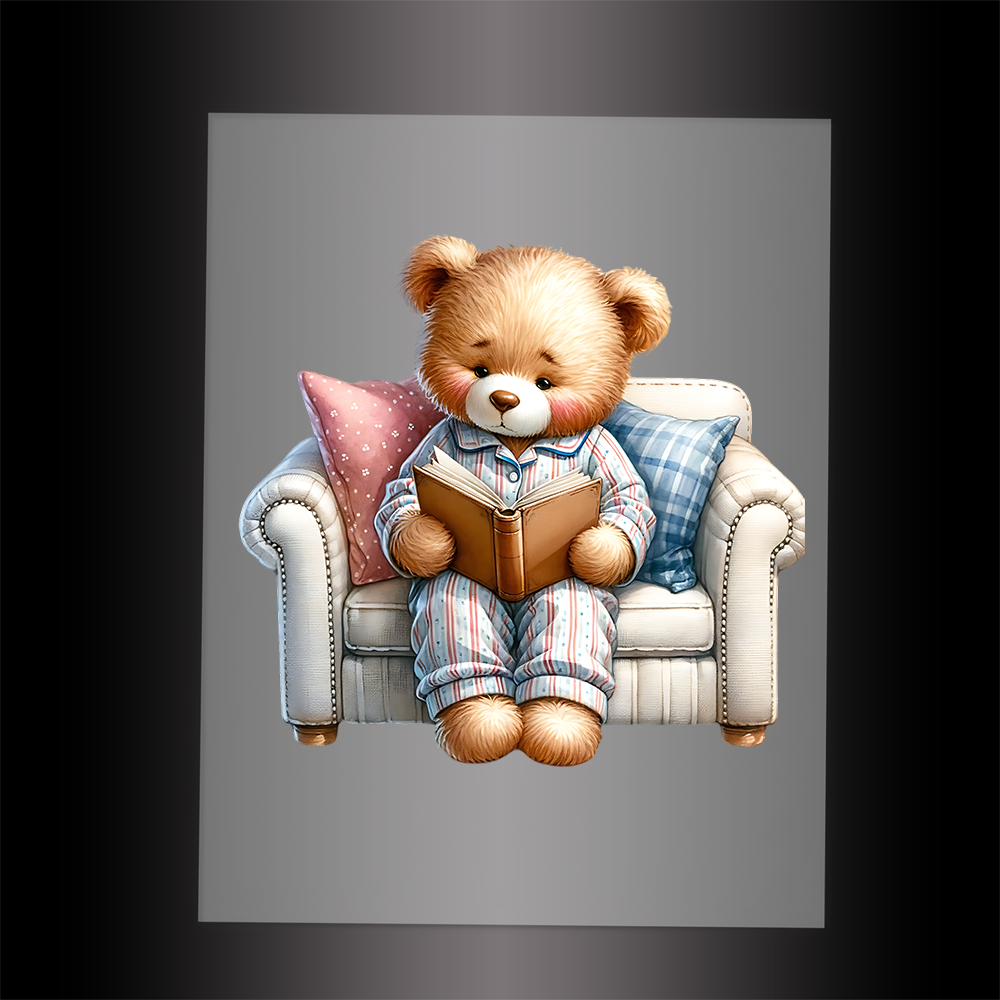 (DTF-1261) BABY TEDDY BEAR 9- Garment Transfer