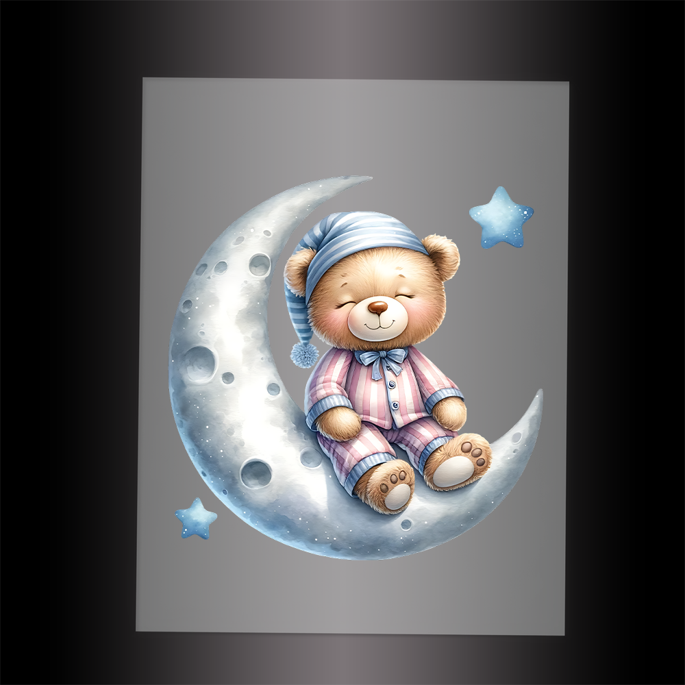 (DTF-1263) BABY TEDDY BEAR 11 - Garment Transfer