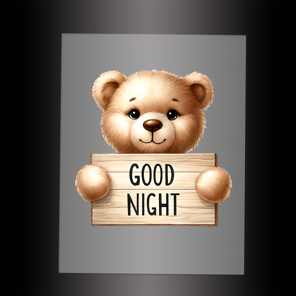 (DTF-1267) BABY TEDDY BEAR 15 - Garment Transfer