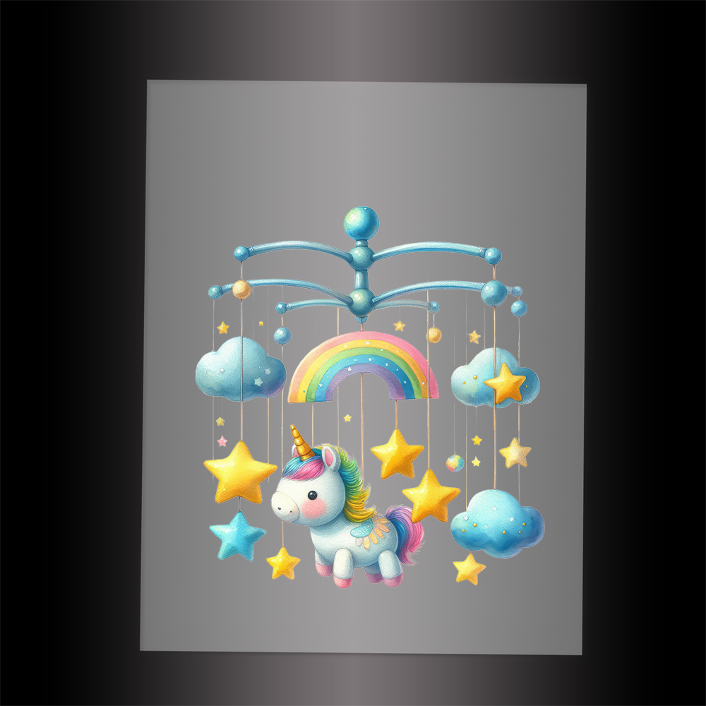 (DTF-1273) BABY HANGING MOBILE - Garment Transfer
