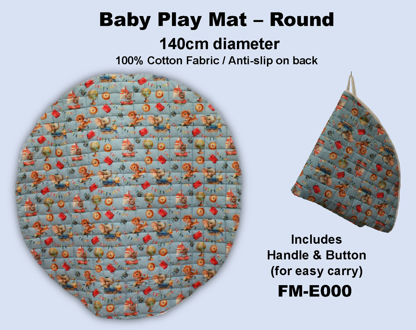 LIMITED EDITION | EXPLORER - Play Mat Round 140cm Diam