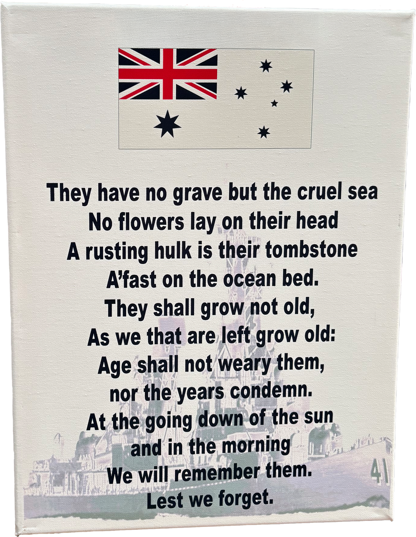 AUSTRALIAN NAVY ODE - Vertical