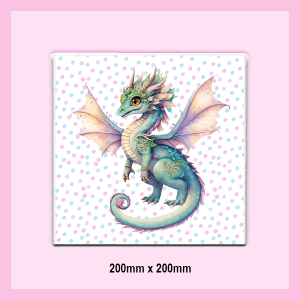 Ceramic Tiles 200x200mm | FAIRY DRAGON COLLECTION