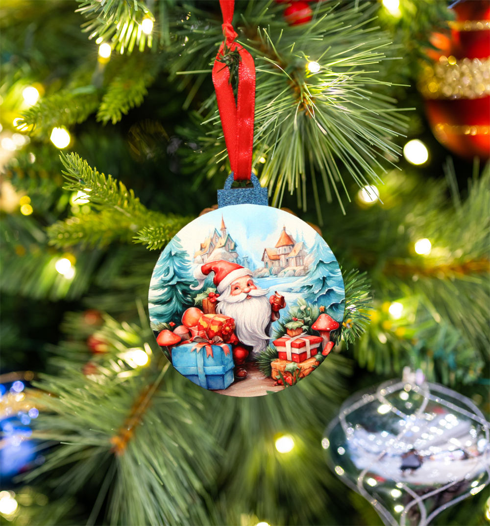 Hanging Ornament - Bauble - 3d Gnomes