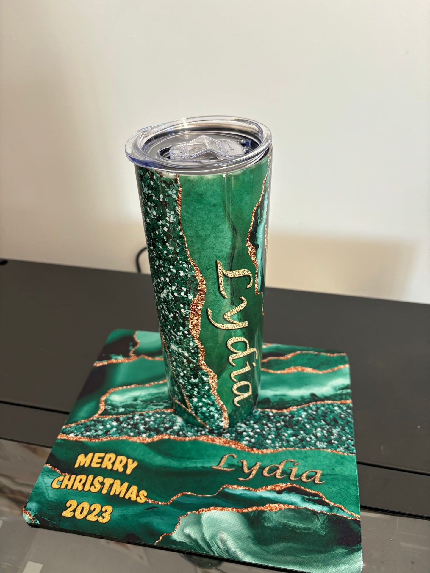 CUSTOMIZE IT - TUMBLER Skinny 20oz - GLITTER or GLOSS
