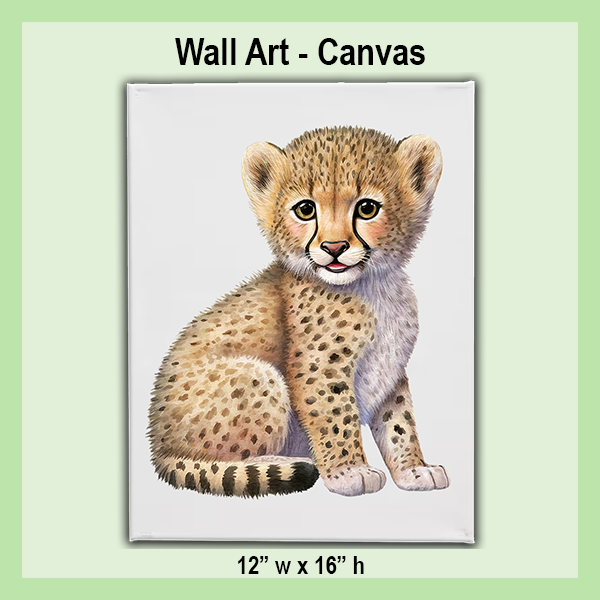 CANVAS Wall Art Canvas 16"X12" | JUNGLE COLLECTION