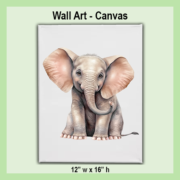 CANVAS Wall Art Canvas 16"X12" | JUNGLE COLLECTION