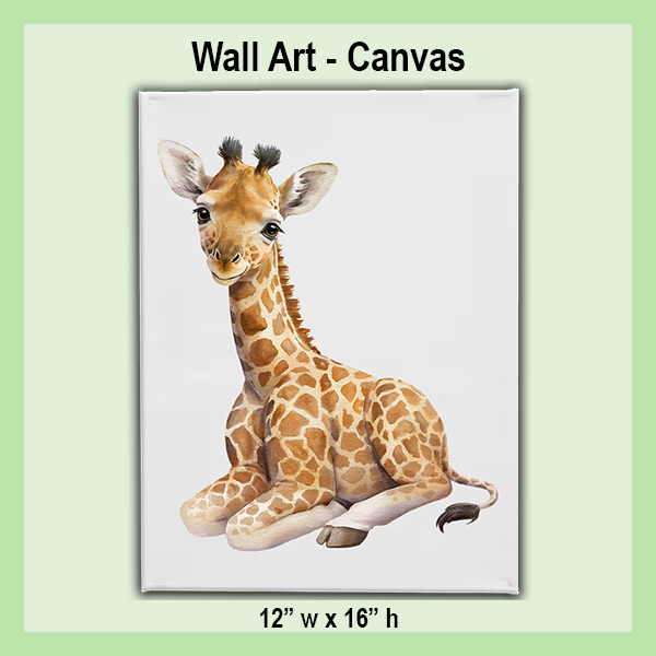 CANVAS Wall Art Canvas 16"X12" | JUNGLE COLLECTION