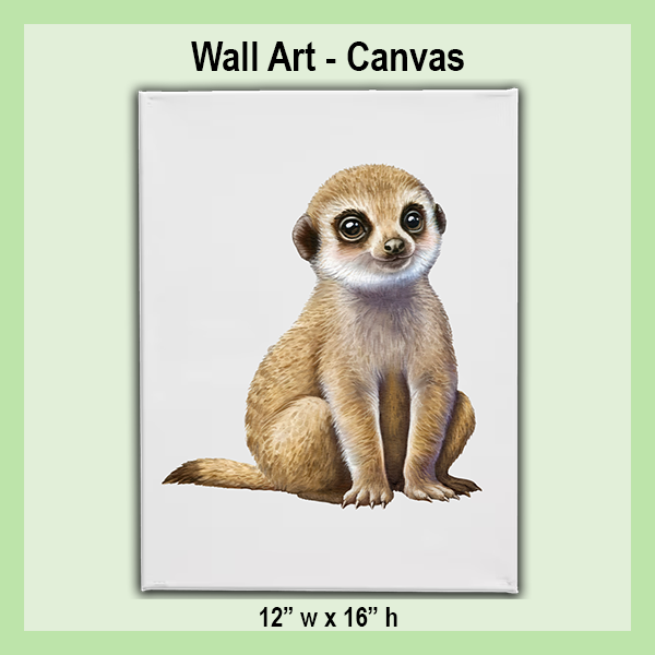 CANVAS Wall Art Canvas 16"X12" | JUNGLE COLLECTION