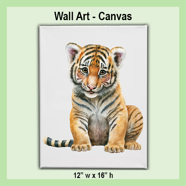 CANVAS Wall Art Canvas 16"X12" | JUNGLE COLLECTION